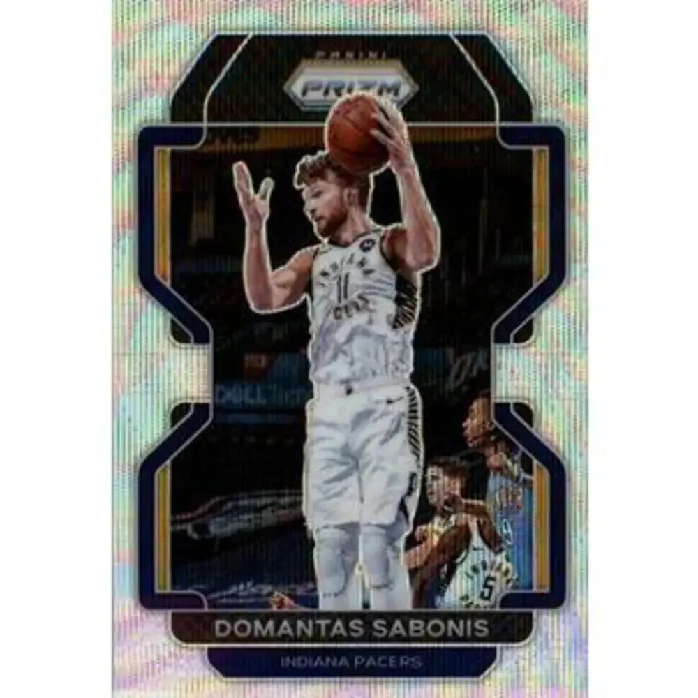 2021-22 Panini Silver Prizm Domantas Sabonis 183 Indiana Pacers